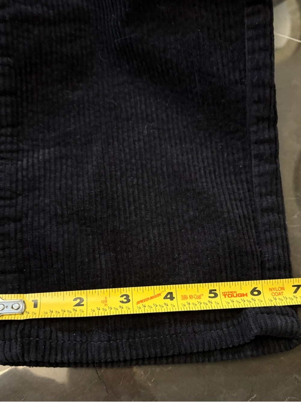 90s, PacSun Women’s Black Corduroy Mom Pants Size 28 Everyday, baggy, Goth - Picture 11 of 12